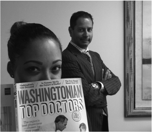 Dr. Singh Washingtonian Top Doc 2015