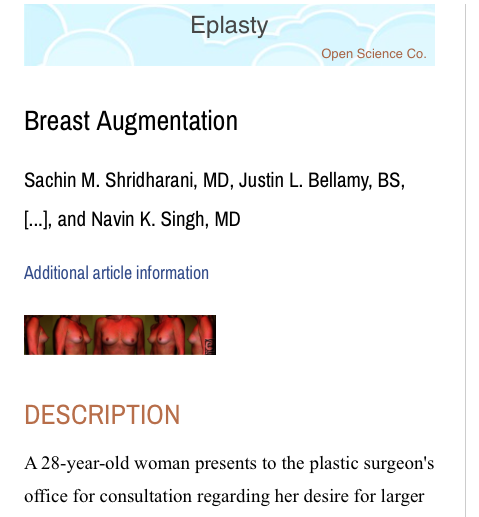 Breast Augmentation Paper