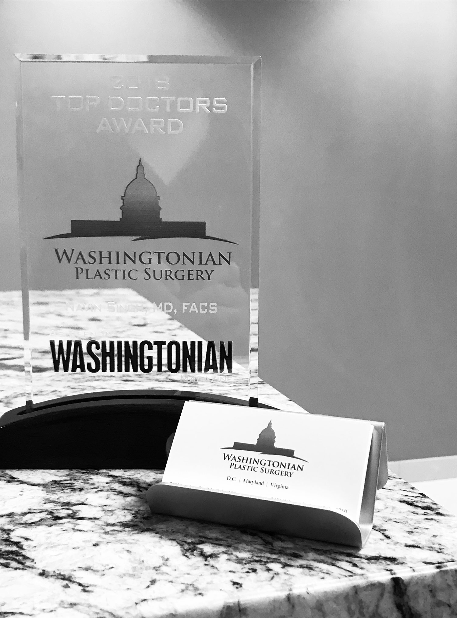 Washingtonian Plastic Surgery office awards