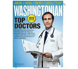 Washingtonian Top Doctors award