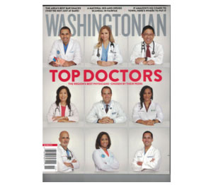 Washingtonian Top Doctors award